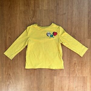 SOLD- ON Peace and Love Long Sleeve Top